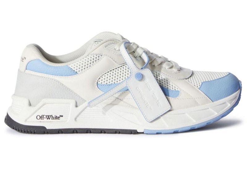 Sneakers og sko Off-White Runner B White Light Blue W Hvid | OWIA285F23LEA0010140, 0