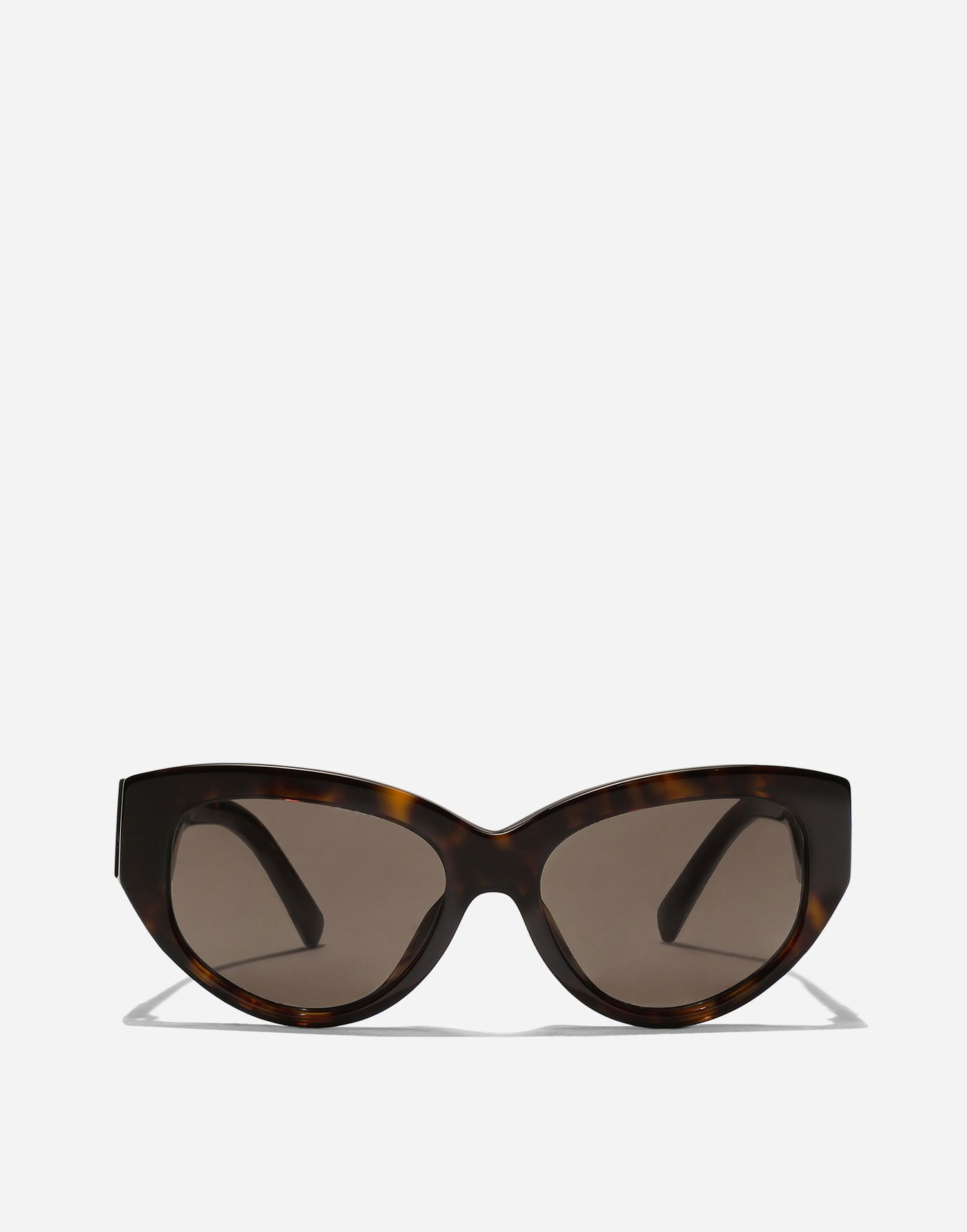 Solbriller Dolce & Gabbana Crossed Cat-Eye Acetate Sunglasses Onesize Brun | VG4514VP2739V000, 0