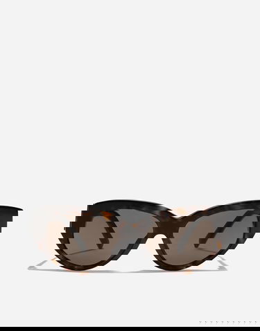 Solbriller Dolce & Gabbana Crossed Cat-Eye Acetate Sunglasses Onesize Brun | VG4514VP2739V000, 0