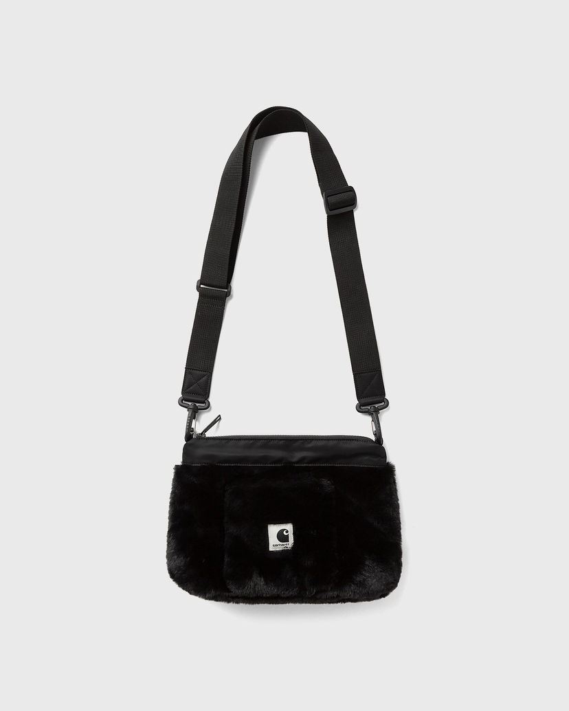 Skuldertaske Carhartt WIP Olney Faux Fur Bag Sort | I035360-89.XX