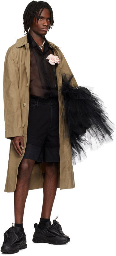 Trenchcoat Simone Rocha Simone Rocha Car Trench Coat Beige | 2068D 1247, 4