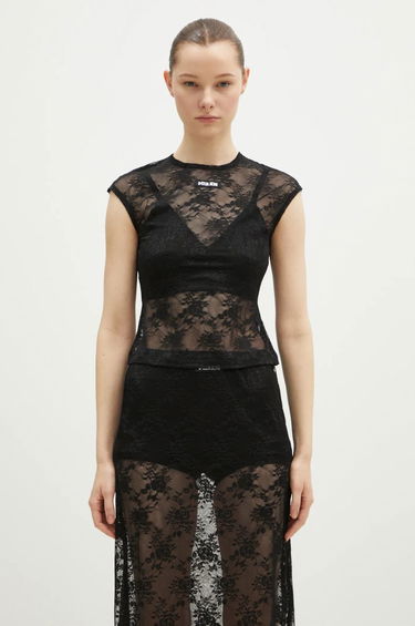Nederdel Ksubi KSUBI Slim Lace Top Sort | WPS25FT003, 0