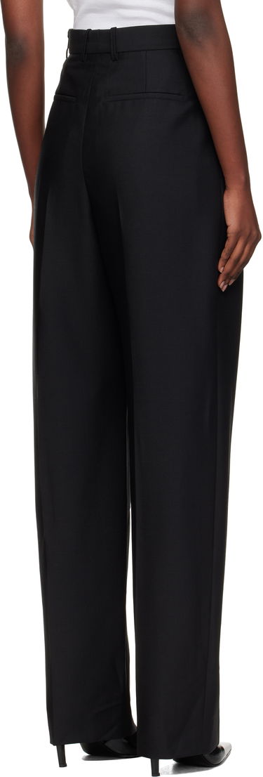 Bukser WARDROBE.NYC WARDROBE.NYC Mid Rise Trousers Sort | W2227R20WE, 2
