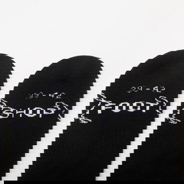Sokker Footshop Basic Crew Socks 3-Pack Black Sort | FTSHP_358, 2