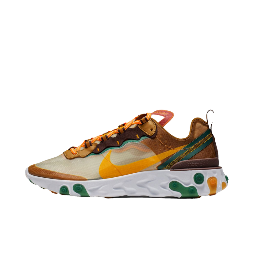 Sneakers og sko Nike React Element 87 Orange Peel Flerfarvet | CJ6897-113