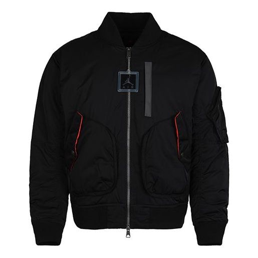 Bomberjakke Jordan Jordan MA-1 Flight Jacket Sort | CK6669-010