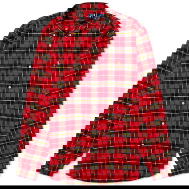 Skjorte Polo by Ralph Lauren Check Flannel Shirt Rød | 710926921001, 0