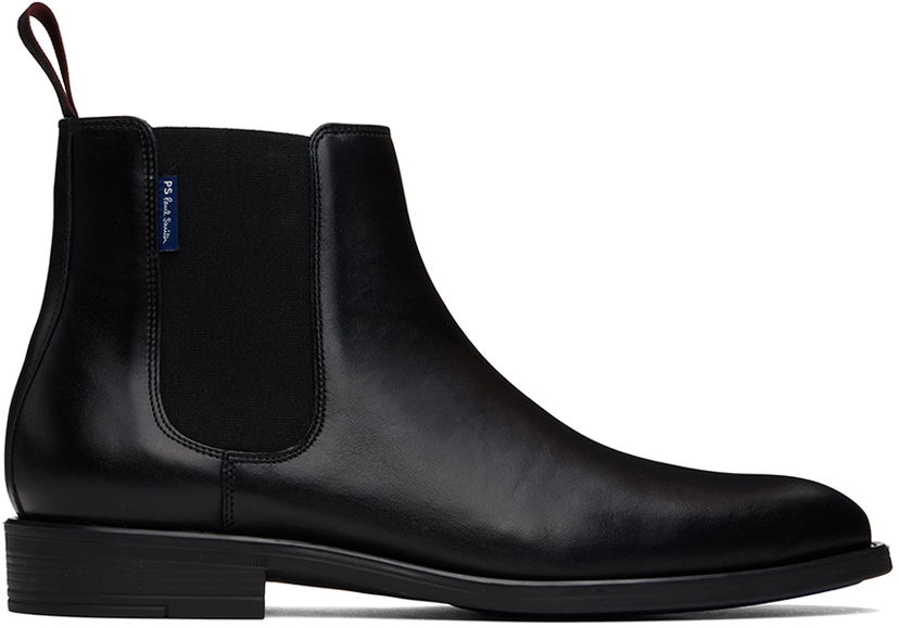 Tilbehør Paul Smith PS Paul Smith Cedric Leather Boots Sort | M2S-CDC01-JLEA-79