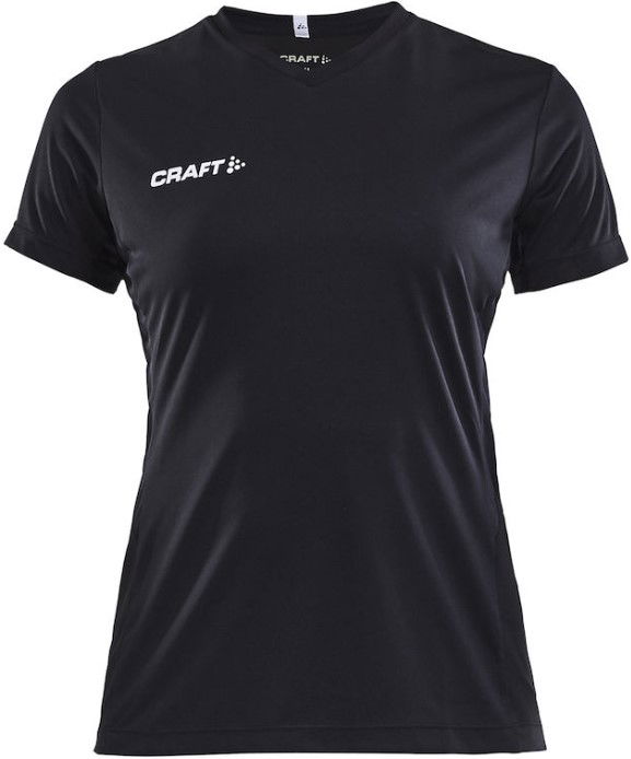 Jersey Craft SQUAD JERSEY SOLID V-Neck Short Sleeve T-Shirt Sort | 1905566-9999