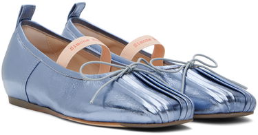 Skopleje Simone Rocha Simone Rocha Classic Logo Band Ballerina Flats Blå | RMP19 0777, 3