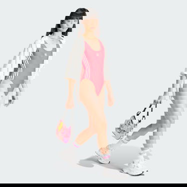 Badetøj adidas Originals Adicolor 3-Stripes Swimsuit Lyserød | IT8628, 3
