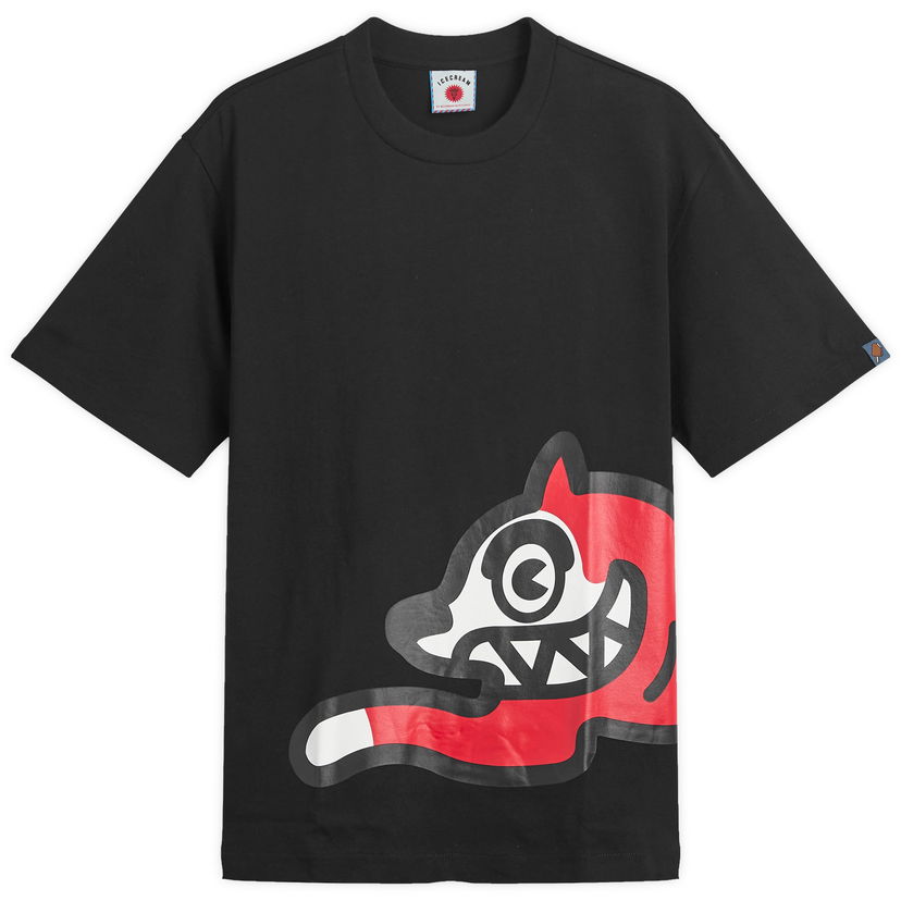 T-shirt BBC IceCream Jumbo Running Dog Graphic Tee Sort | IC24235-BLK