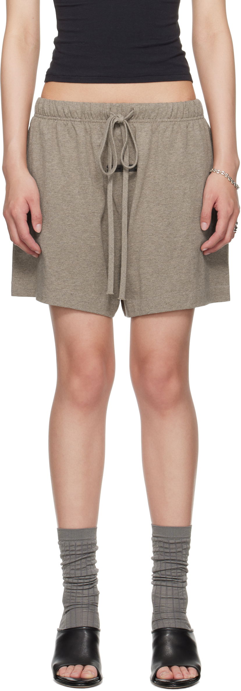 Shorts Fear of God Fear of God ESSENTIALS Soccer Shorts Grå | 160SP255653FW
