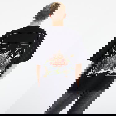 T-shirt Off-White Off-White Landscape Arrow Skate S/S Tee Sort | OMAA120F25JER0051001, 2