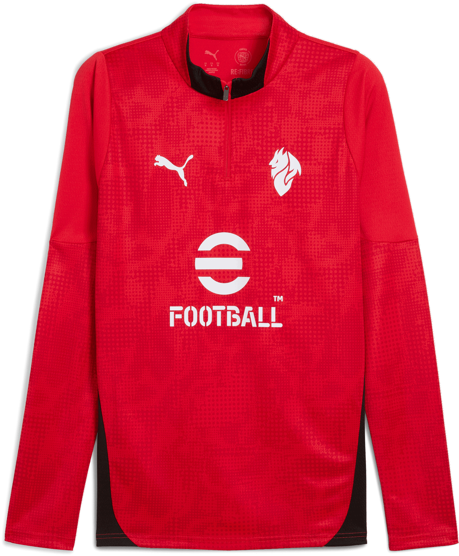Jersey Puma AC Milan Training 1/4 Zip Top Rød | 782363-01, 0