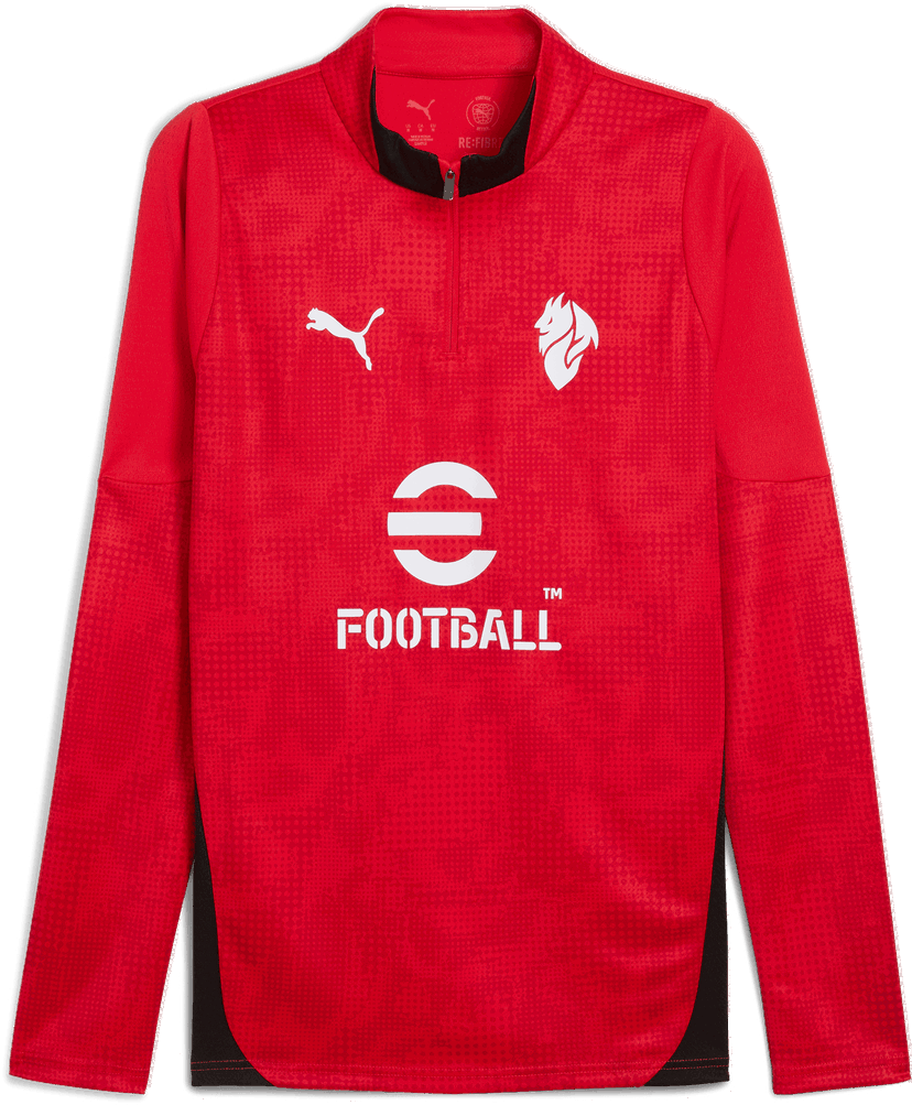 Jersey Puma AC Milan Training 1/4 Zip Top Rød | 782363-01