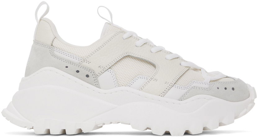 Sneakers og sko AMI Paris White Lucky 9 Sneakers Hvid | USN420.970