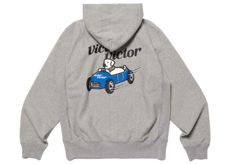 Sweatshirt Human Made Victor Victor Graphic Print Hoodie Grå | XX25CS005