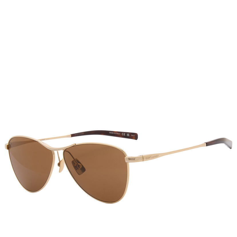 Solbriller Saint Laurent Saint Laurent SL 831 Vesper Sunglasses Metalisk | SL-831-VESPER-005