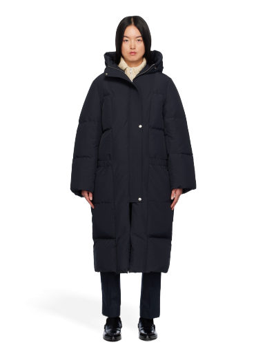 Frakker Jil Sander Quilted Down Coat Sort | J40AF0125_J74276