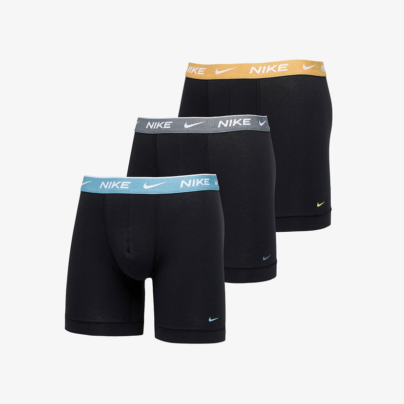 Boksere Nike Dri-FIT Boxer Brief 3-Pack Sort | 0000KE1007-GG5
