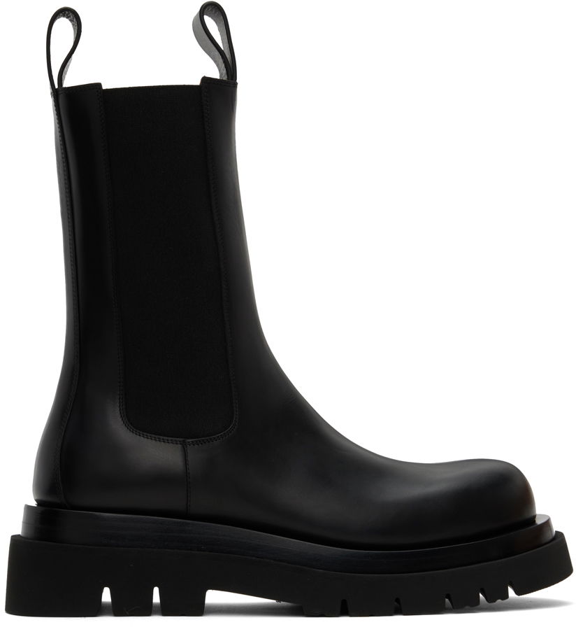 Sneakers og sko Bottega Veneta Lug Chelsea Boots "Black" Sort | 592081 VIFH0, 0