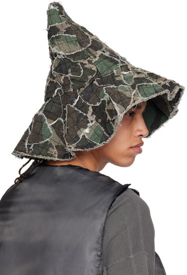 Hat Who Decides War Who Decides War Highest Point Denim Bucket Hat Grøn | 1341540030SS25, 2