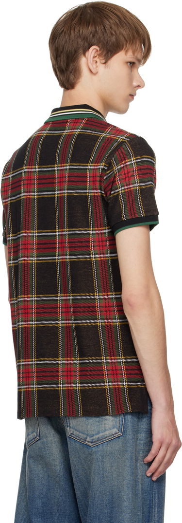 Polo skjorte Vivienne Westwood Vivienne Westwood Classic Plaid Polo Flerfarvet | 2H01000P-J009T-, 2
