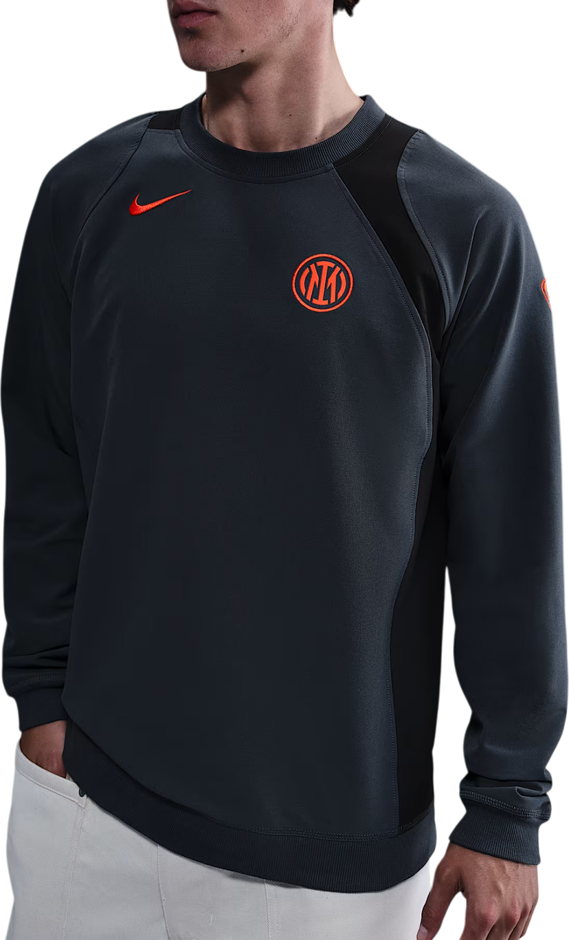 Sweatshirt Nike Total 90 Inter Milan Soccer Crew-Neck Top Grå | hq9779-437