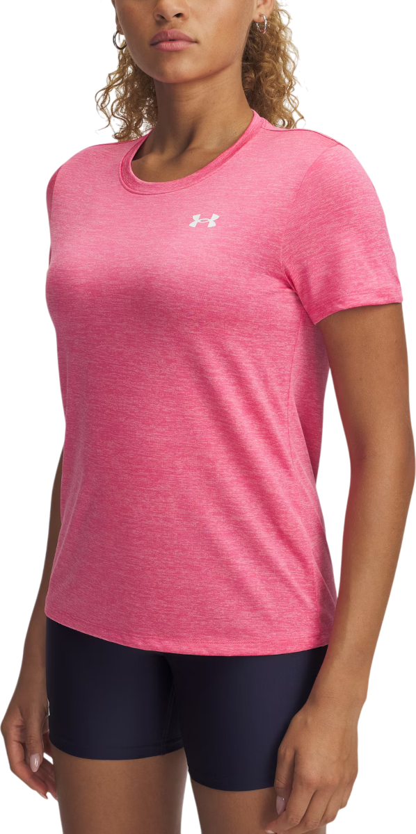 T-shirt Under Armour Under Armour Tech SSC-Twist T-Shirt Lyserød | 1384230-672