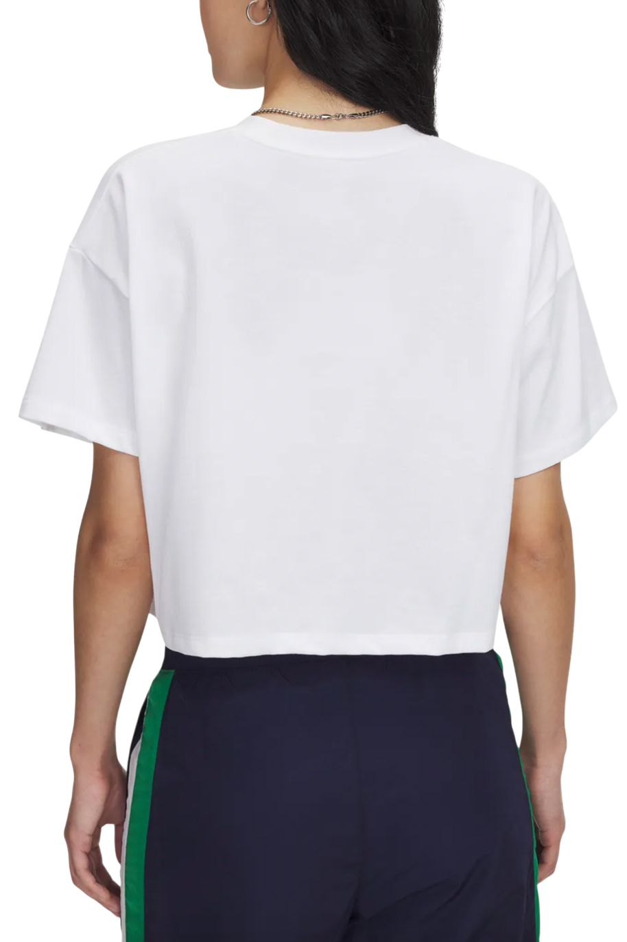 Crop top Under Armour Varsity Mix HW Crop Top Hvid | 1389156-101, 1