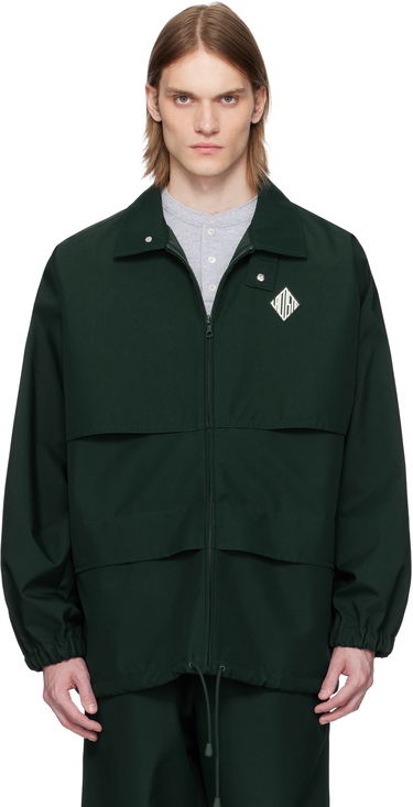 Vindjakke Lacoste Lacoste Runway Canvas Track Jacket Grøn | BH6740, 0