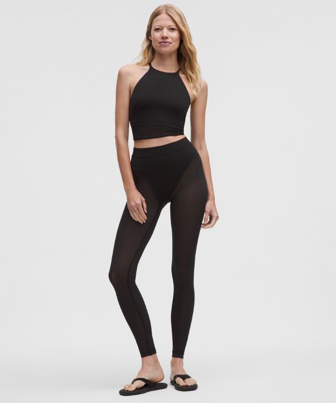 Crop top lululemon High-Neck Nulu Tank Top with Mesh Hem Light Support B/C Cups Sort | prod20002671, 1
