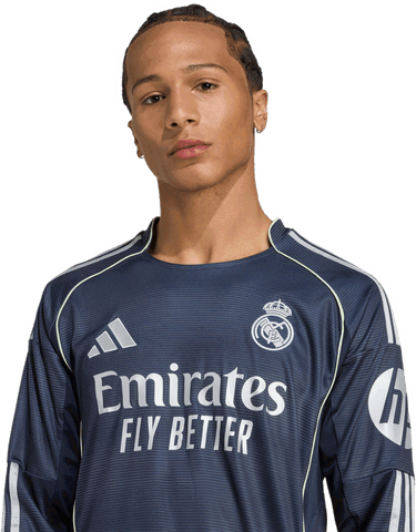Jersey adidas Performance Real Madrid 25/26 Away Long Sleeve Jersey Mørkeblå | JP3939, 3