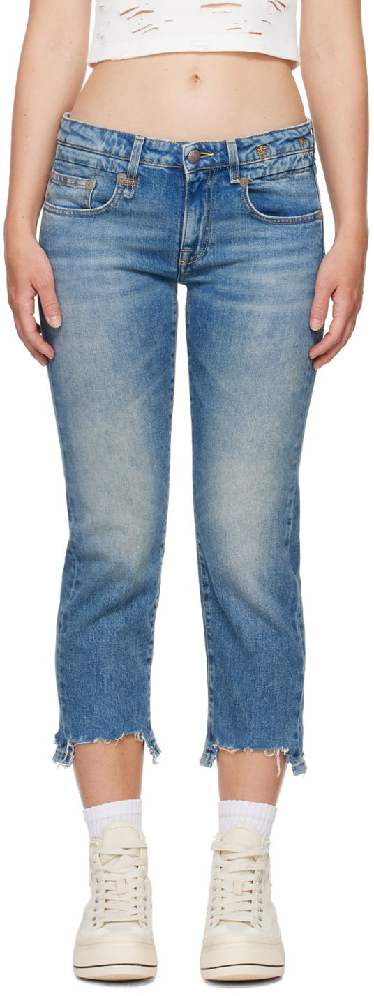 Jeans R13 R13 Boy Straight Jeans Blå | R13W0091-143A