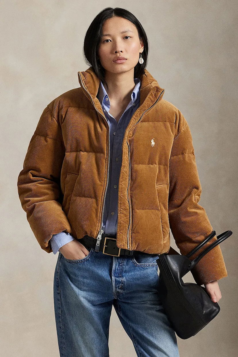 Puffer jakke Polo by Ralph Lauren Polo Ralph Lauren Woven Puffer Jacket Brun | 211971178