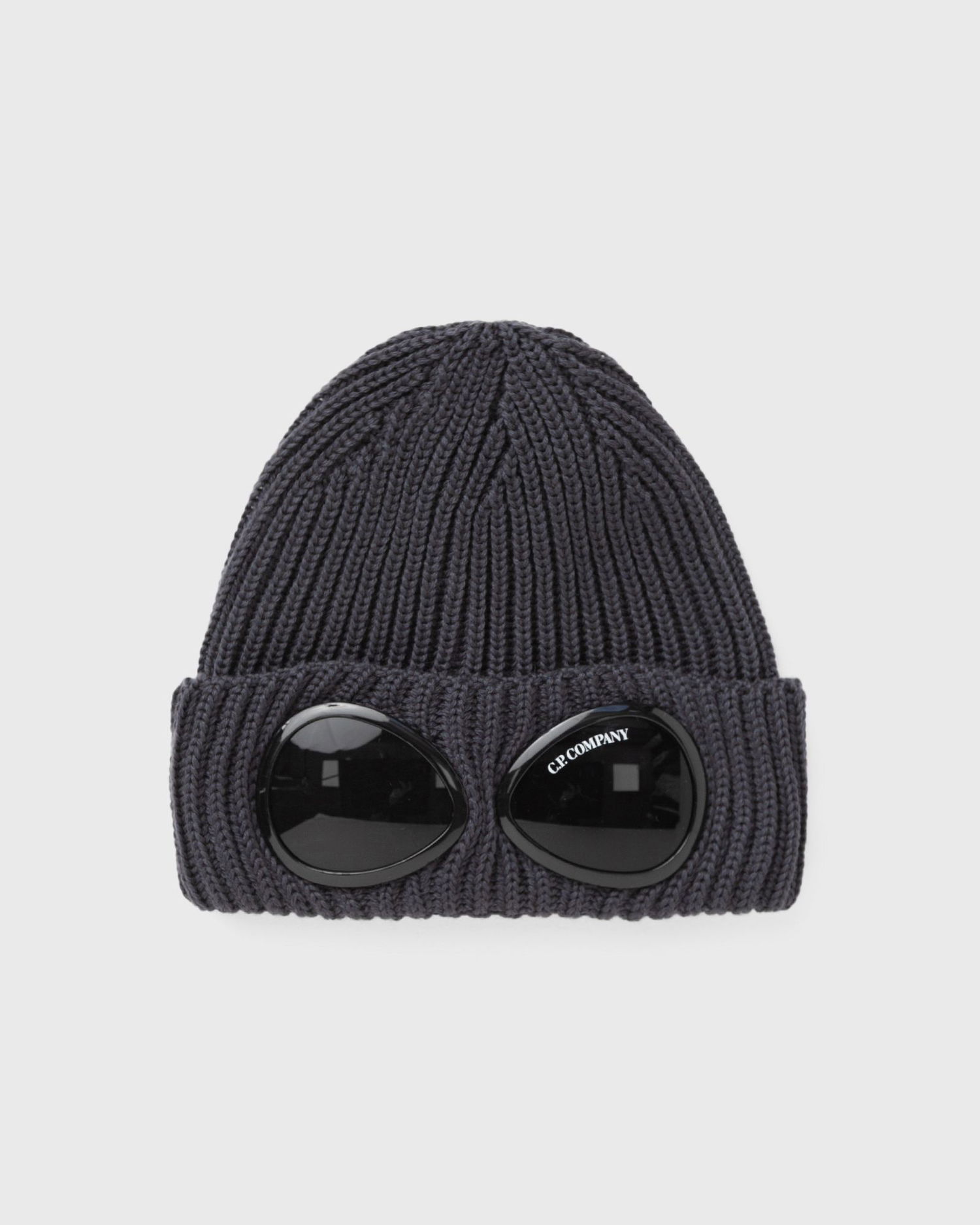 Beanie C.P. Company Ribbed Goggle Knit Cap Grå | 19CMAC742A005509A-979, 0