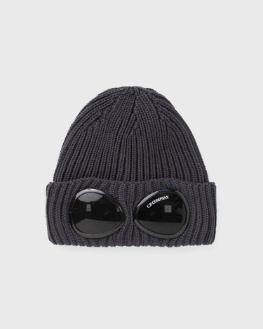 Beanie C.P. Company Ribbed Goggle Knit Cap Grå | 19CMAC742A005509A-979, 0
