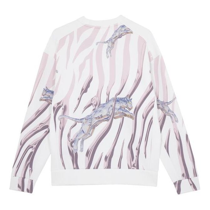 Sweater Puma SORAYAMA Graphic Print Sweatshirt Hvid | 622614-02