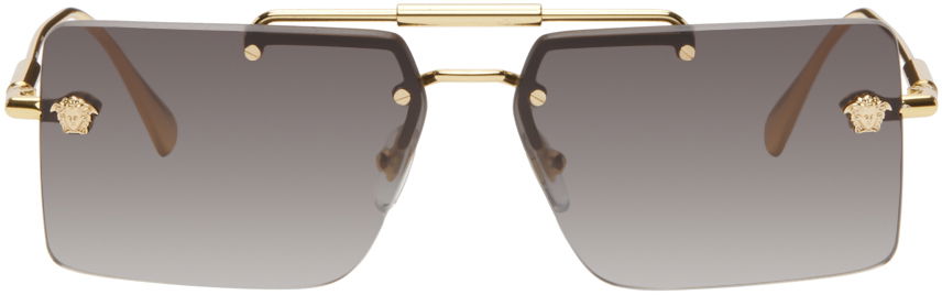 Solbriller Versace Gold Medusa Sunglasses Metalisk | 0VE2245 8056597643030, 0