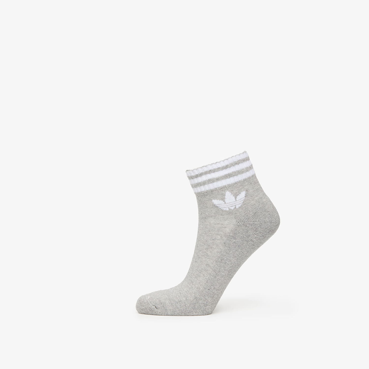 Sokker adidas Performance 3-Stripes Ankle Socks - 3 Pairs Grå | JV7437, 1