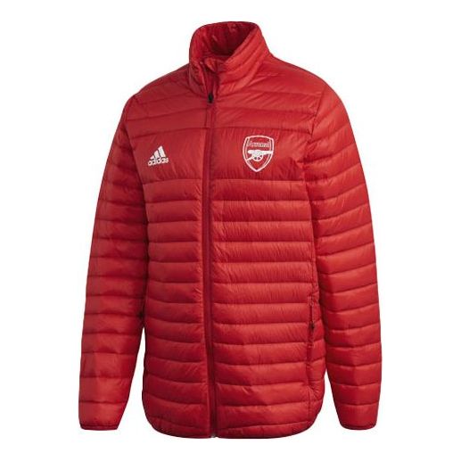 Puffer jakke adidas Originals Arsenal Lightweight Down Jacket Rød | FQ4110
