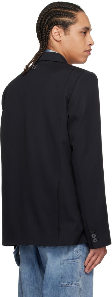 Jakke WOOYOUNGMI Wooyoungmi Single-Breasted Wool Blazer Sort | W251CJ01, 2