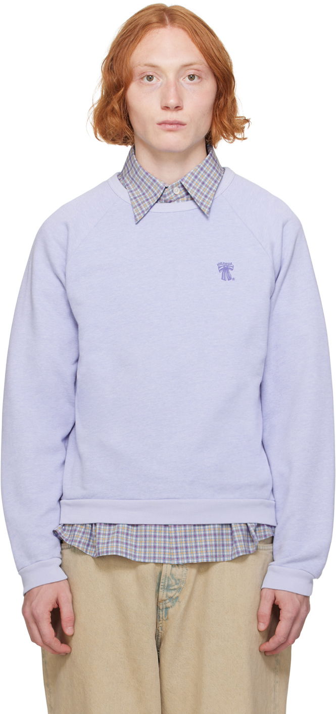 Sweatshirt Acne Studios Sweatshirt Sport Blå | CI0168-