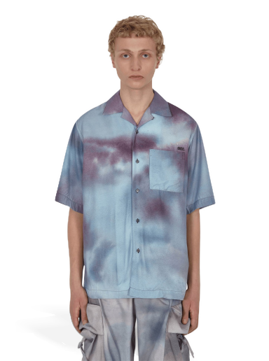 Skjorte OAMC Kurt Shirt Blå | OAMU601582 635