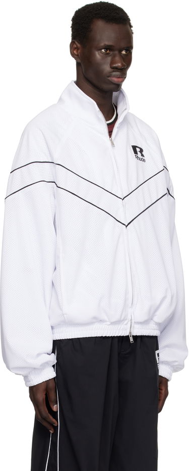 Vindjakke Rhude Rhude Piping Raglan Track Jacket Hvid | RHPS25JA01016, 1