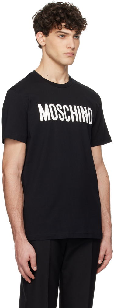 T-shirt Moschino Moschino Institutional T-Shirt Sort | 251ZZA072002411555, 1