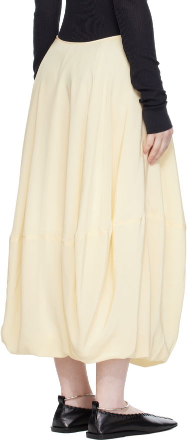 Nederdel LEMAIRE Balloon Maxi Skirt Gul | SK1053 LF1446, 2