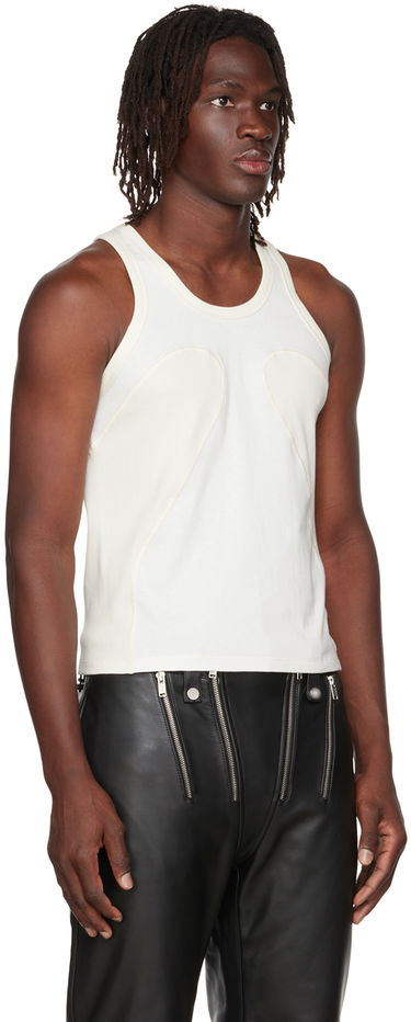 Tanktop Dion Lee Ribbed Tank Top Grøn | C3064P22, 4