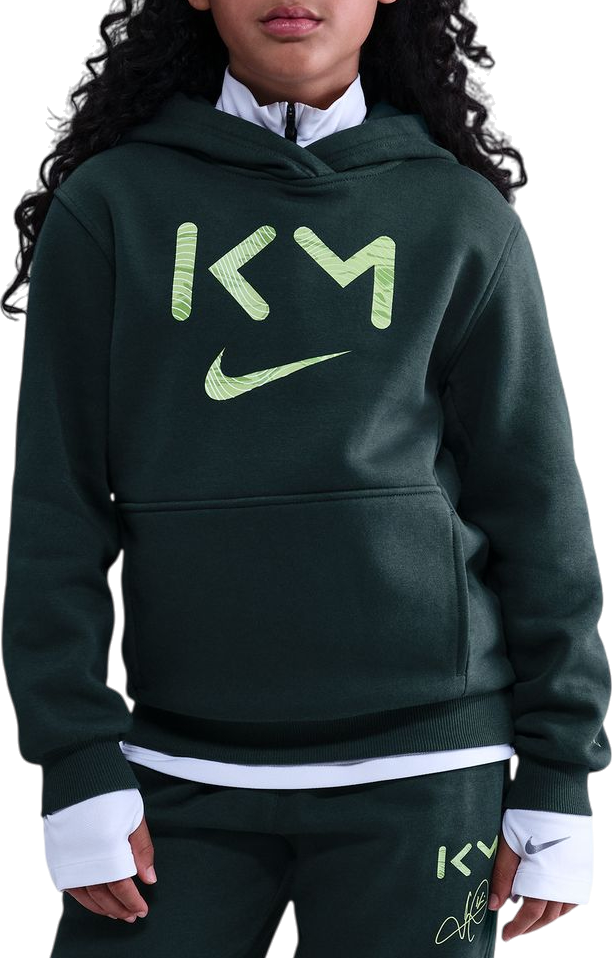 Sweatshirt Nike Kylian Mbappe Club Hoody Grøn | ii1502-390, 0